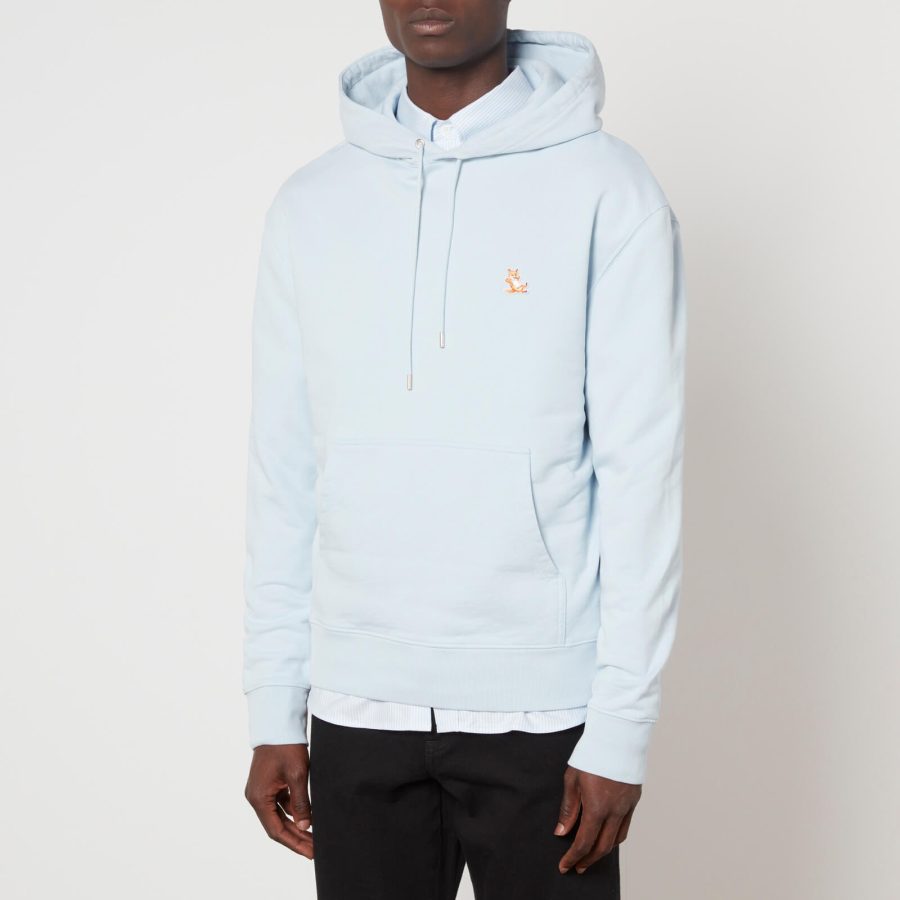 Maison Kitsuné Chillax Patch Cotton-Jersey Hoodie - M