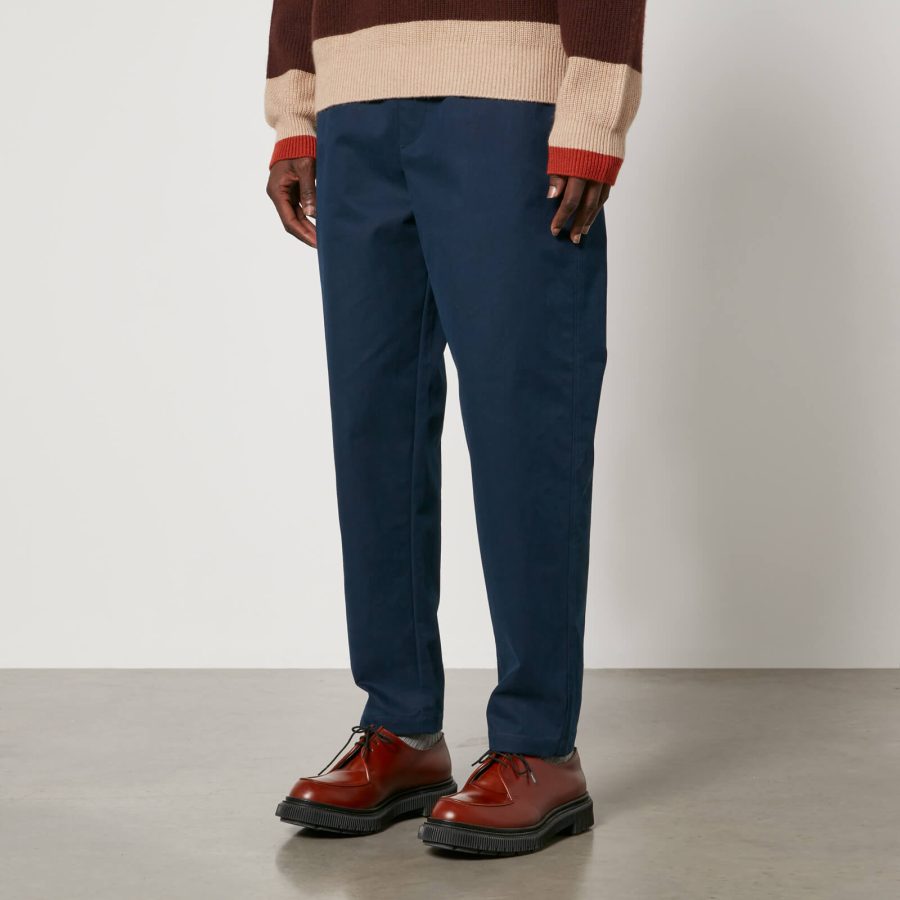 Maison Kitsuné City Cotton-Gabardine Trousers - XL