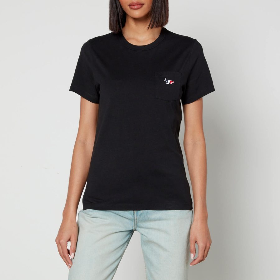 Maison Kitsuné Embroidered Cotton T-Shirt - XS