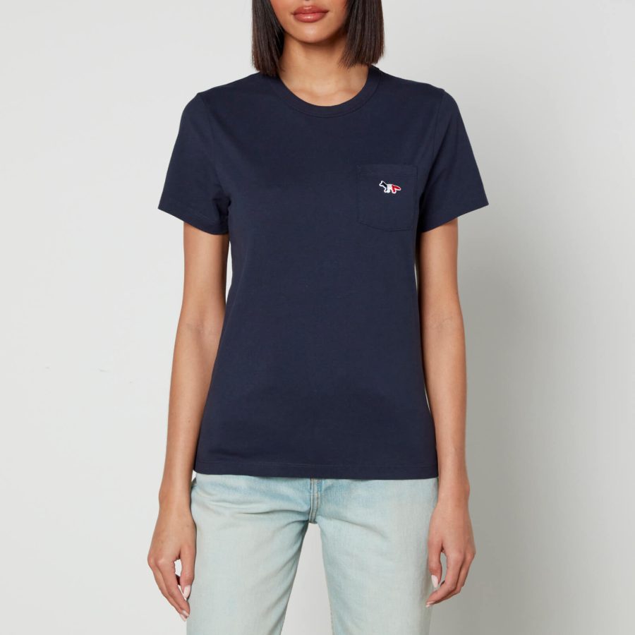 Maison Kitsuné Embroidered Cotton T-Shirt - XS