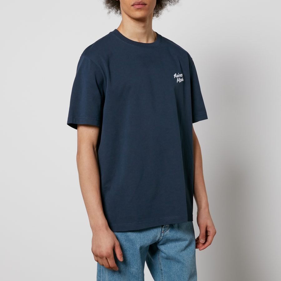 Maison Kitsuné Handwriting Cotton-Jersey T-Shirt - S