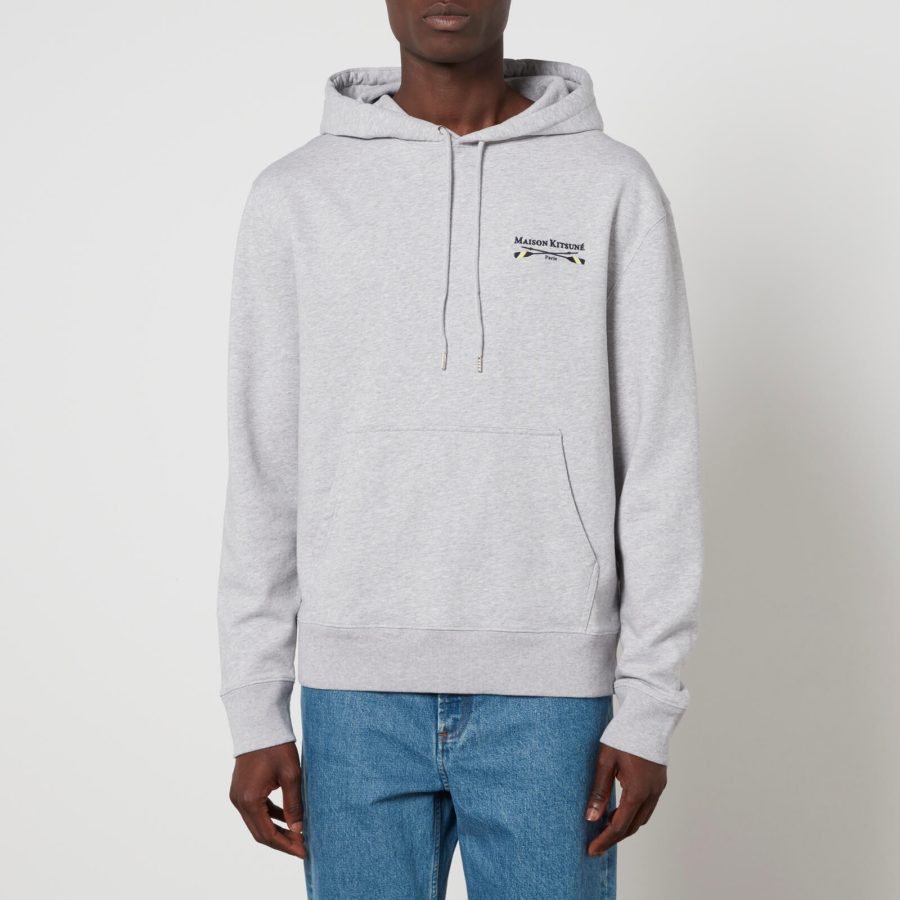 Maison Kitsuné Oars Cotton-Jersey Hoodie - S