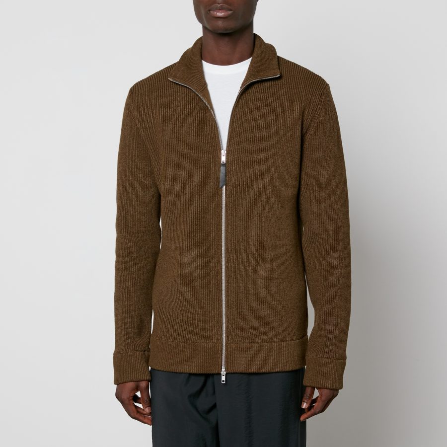 Maison Margiela Cotton-Blend Zipped Cardigan - S