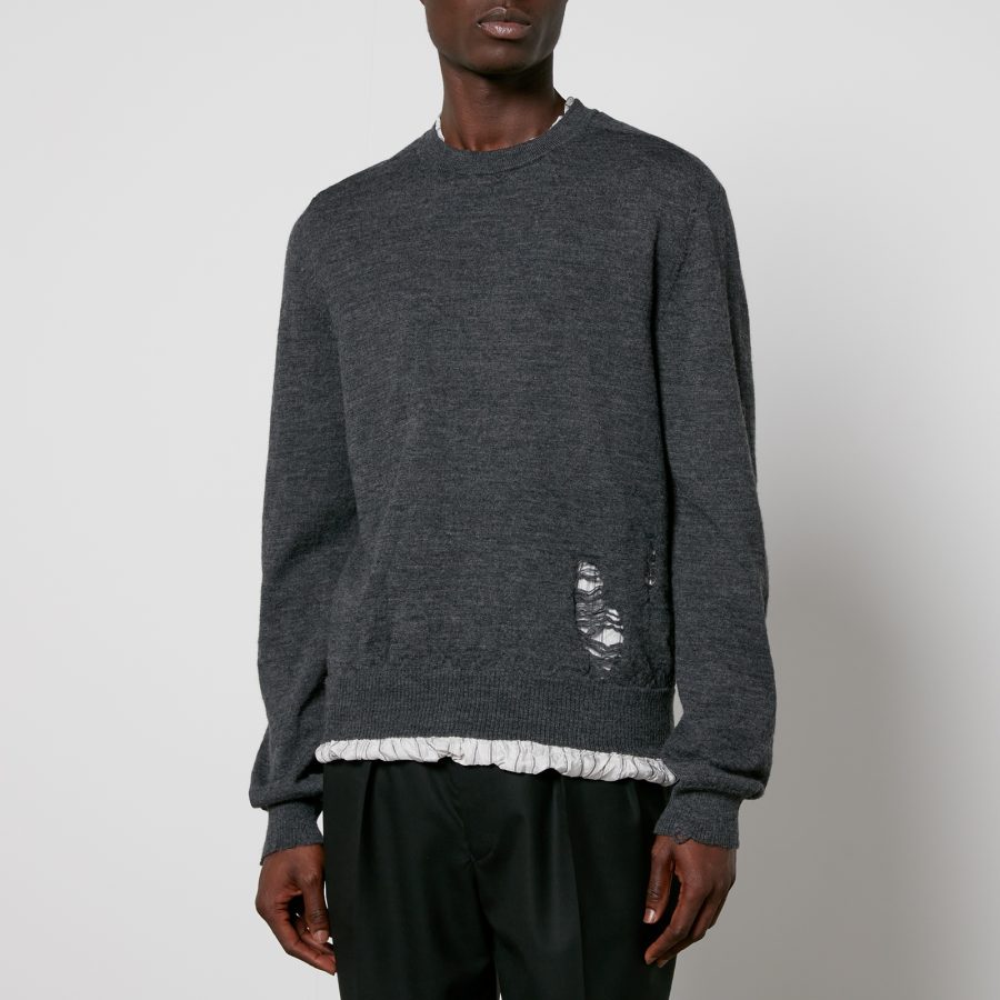 Maison Margiela Distressed Wool Jumper - M