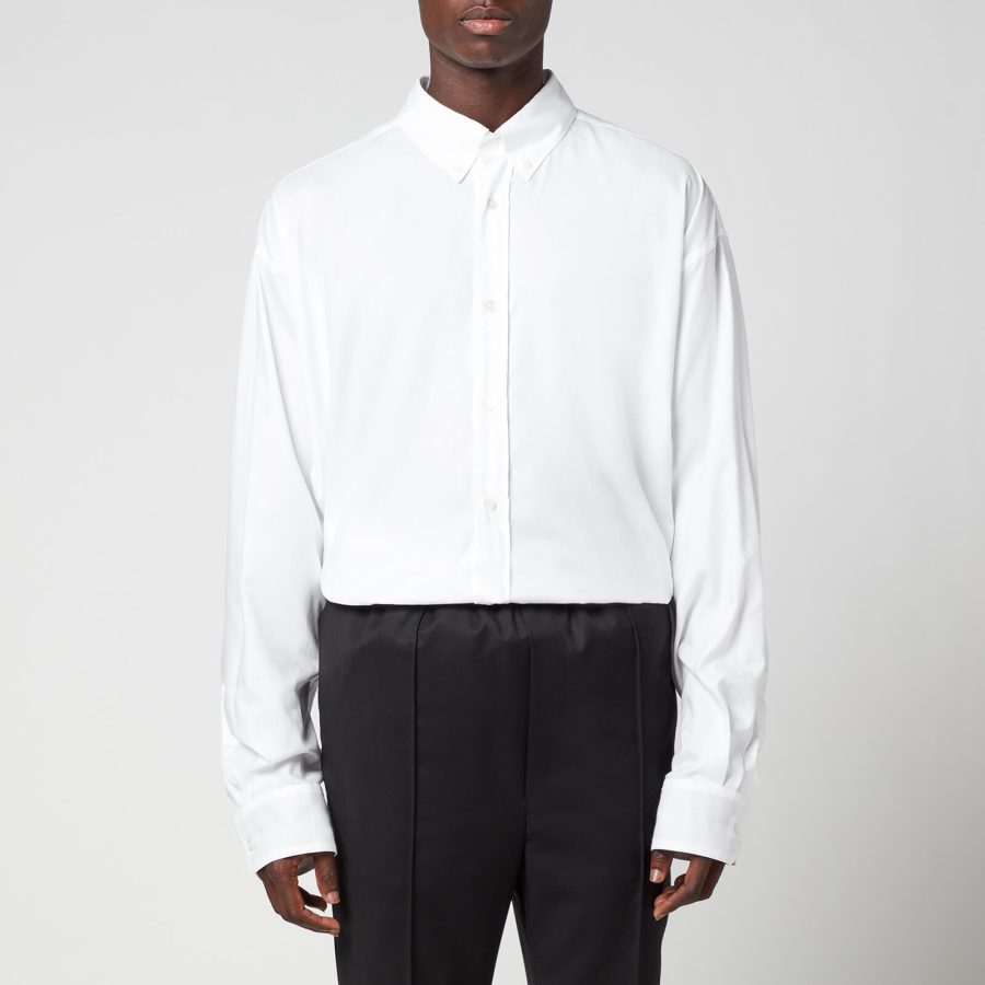 Maison Margiela Men's Oversized Shirt - White - 39cm