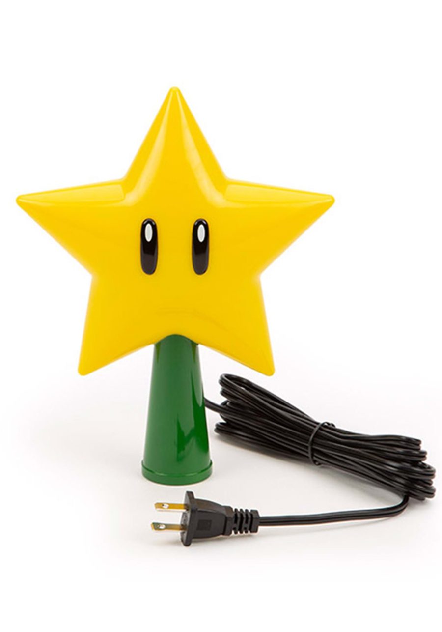 Mario Super Star Tree Topper