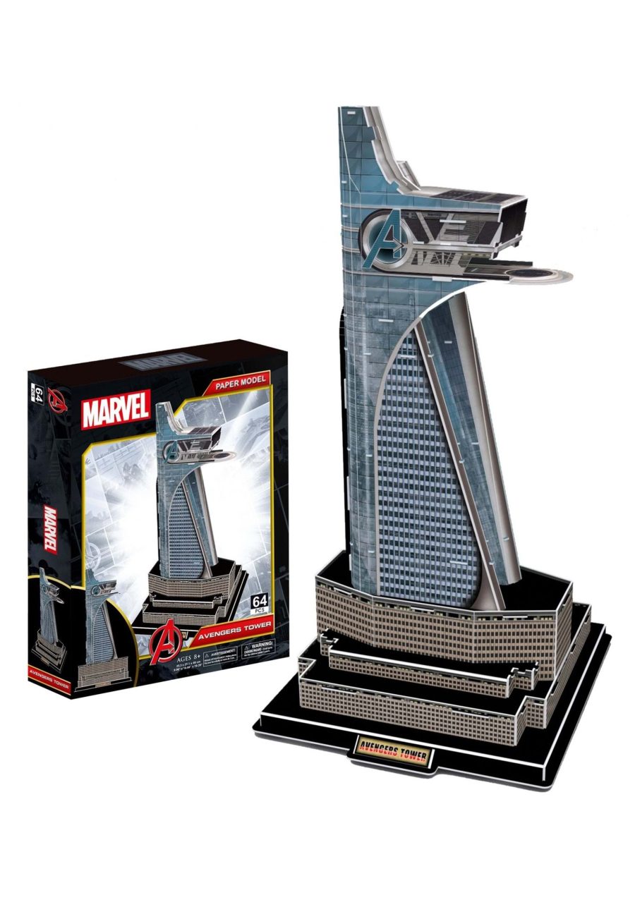 Marvel Avengers Tower 3D Puzzle