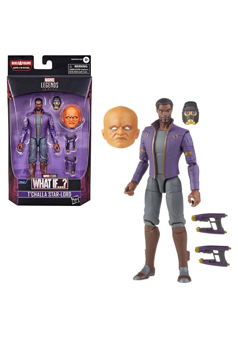 Marvel Legends What If? T'Challa Star-Lord 6-Inch Figure