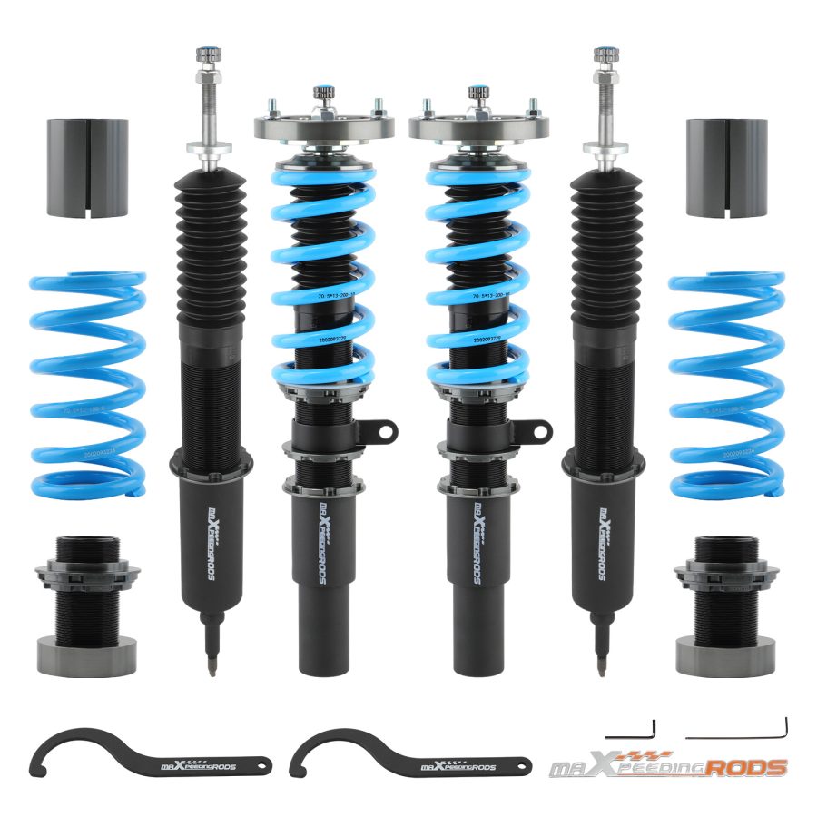 Maxpeedingrods 24 Ways Damper Adjustable Coilover Kit compatible for BMW 3-Series E90 06-13 lowering kit