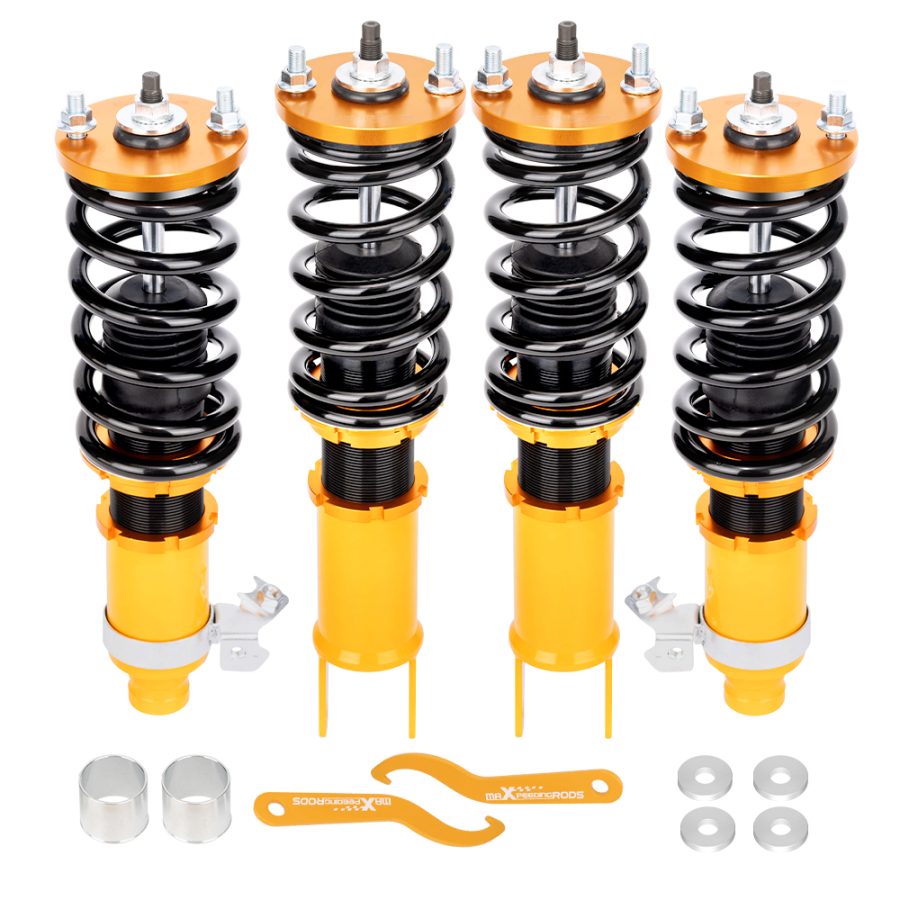 Maxpeedingrods Full Coilover Suspension Lowering Kits compatible for Honda Civic compatible for Acura Integra