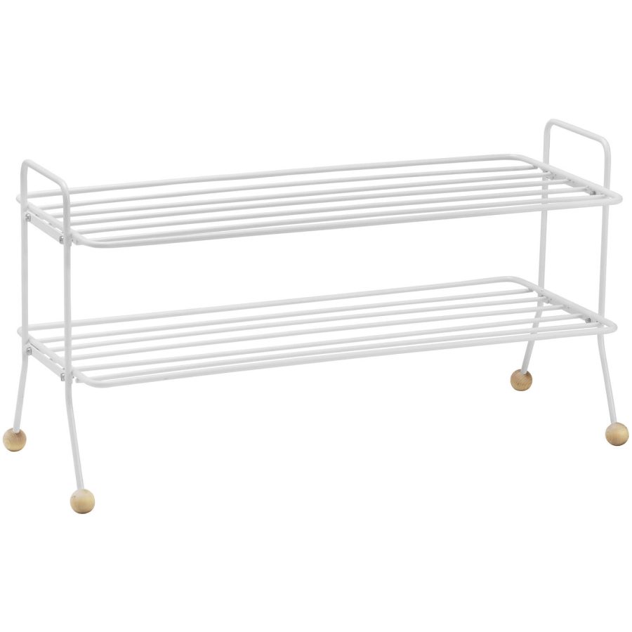 Maze Interior Bill Shoe Shelf - White