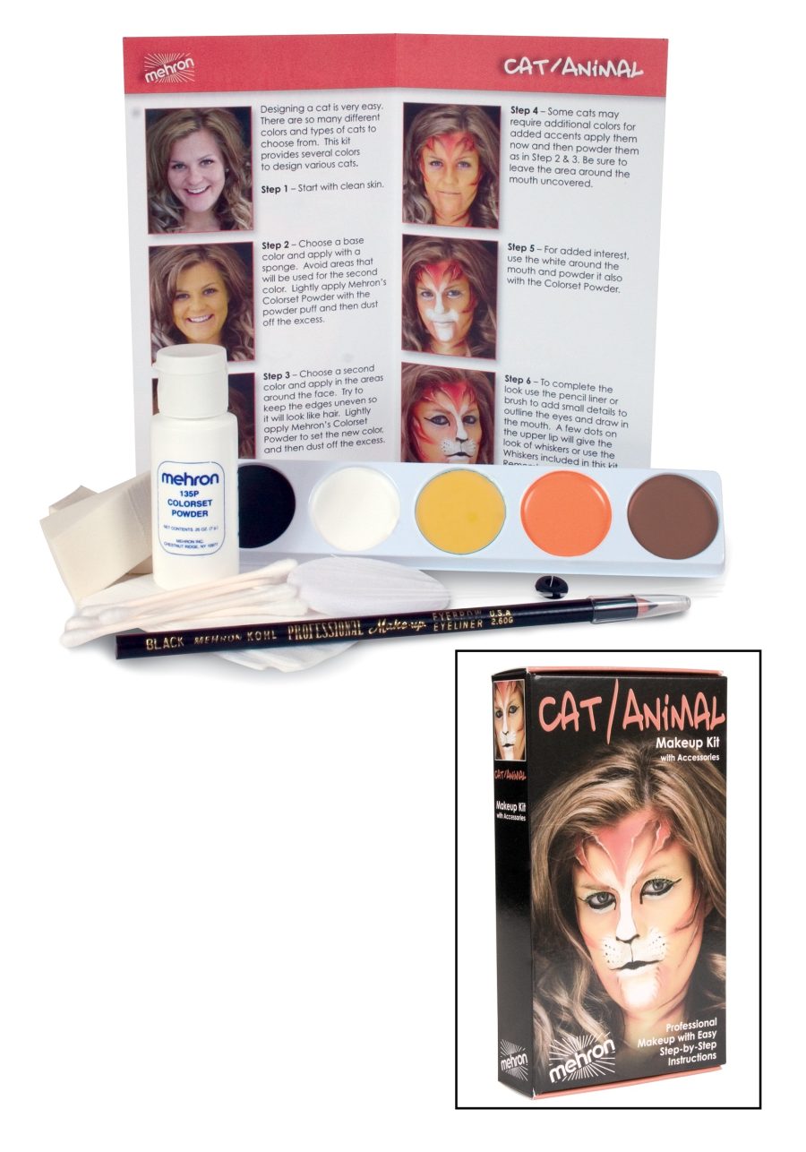 Mehron Cat Makeup Kit