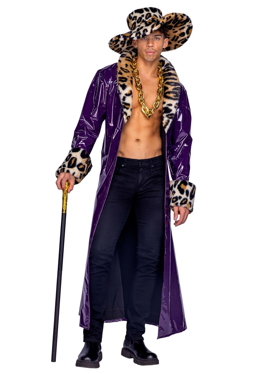 Men's 2 Piece King Pimp Costume