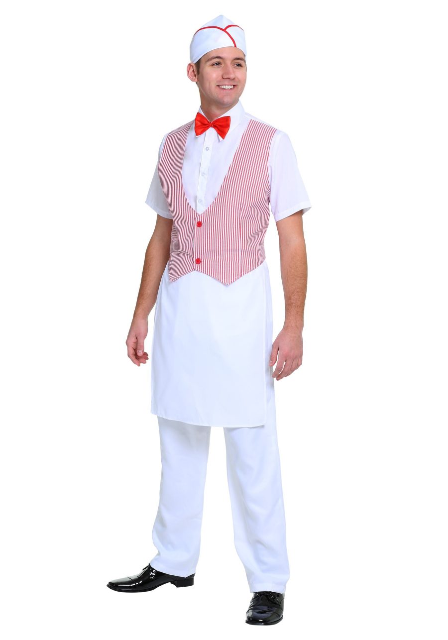 Men's 50's Car Hop Costume