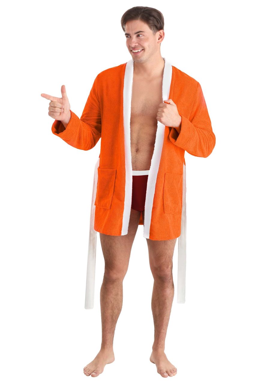 Men's Anchorman Pool Party Ron Burgundy Costume