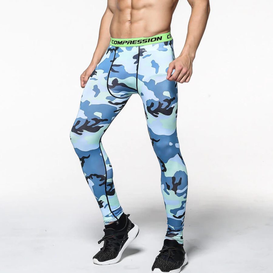 Men's Camo Leggings For Workout