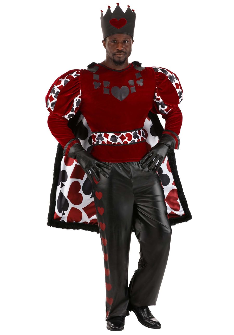 Men's Dark King of Hearts Costume