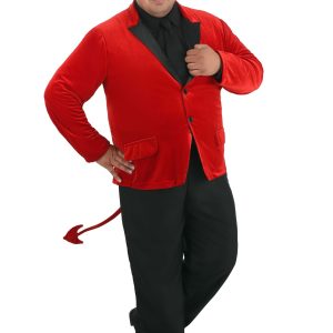 Men's Dashing Devil Plus Size Costume