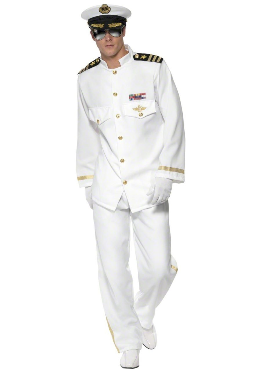 Mens Deluxe Captain Costume