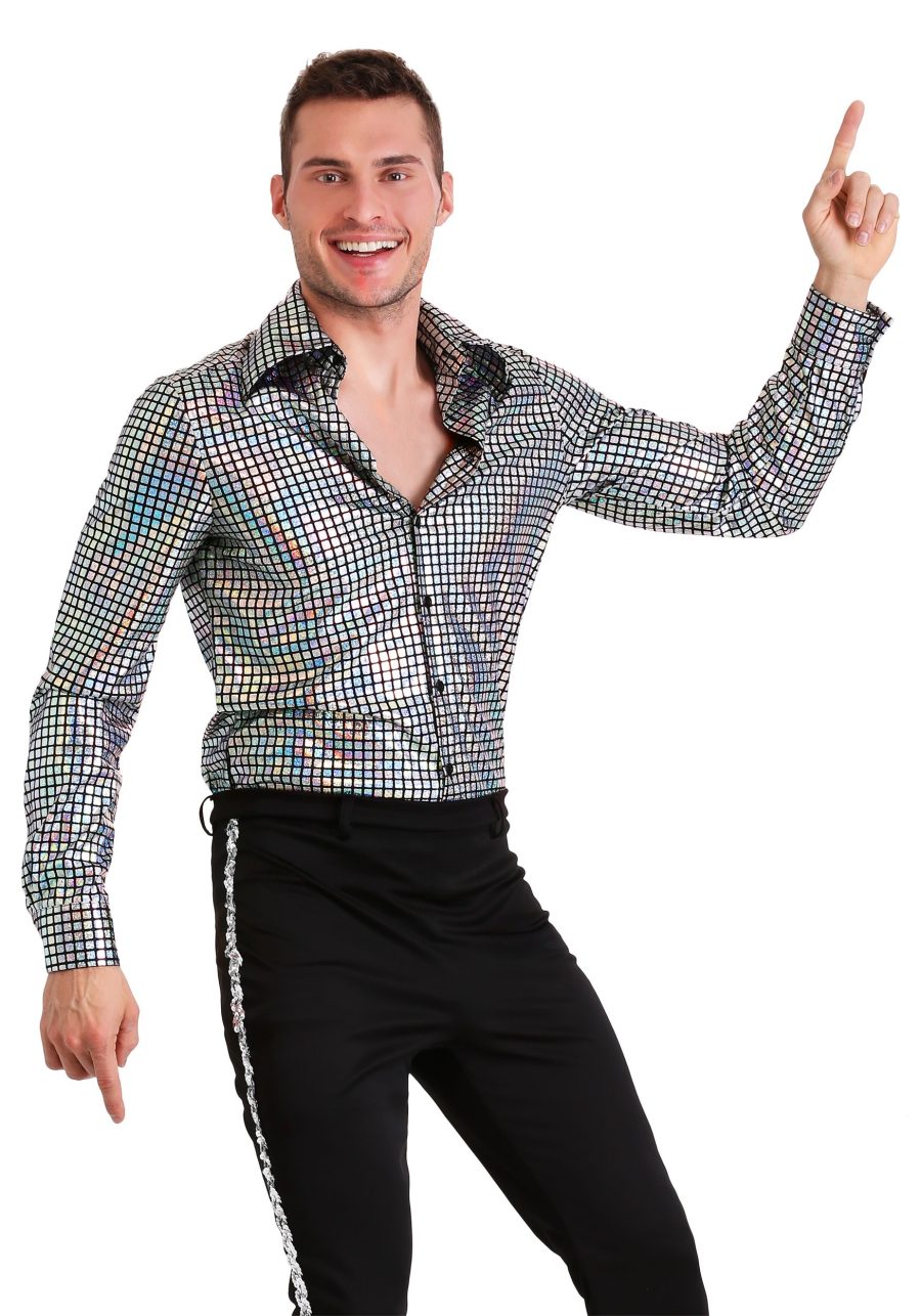 Mens Disco Ball Shirt