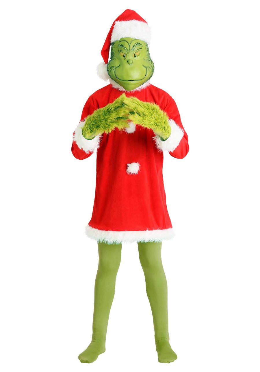 Men's Dr. Seuss Deluxe Grinch Costume