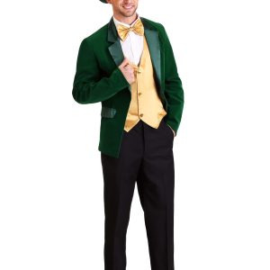 Men's Gold and Green Leprechaun Costume