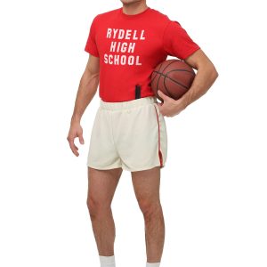 Men's Grease Danny Rydell High Gym Uniform Costume