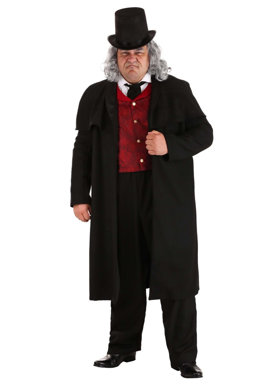 Men's Plus Size Ebenezer Scrooge Costume