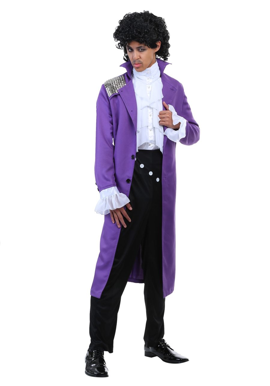 Men's Purple Rock Legend Costume