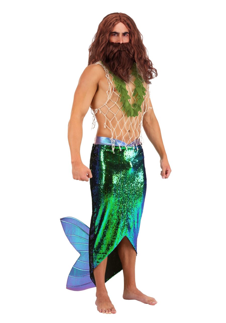 Men's Salty Merman Costume