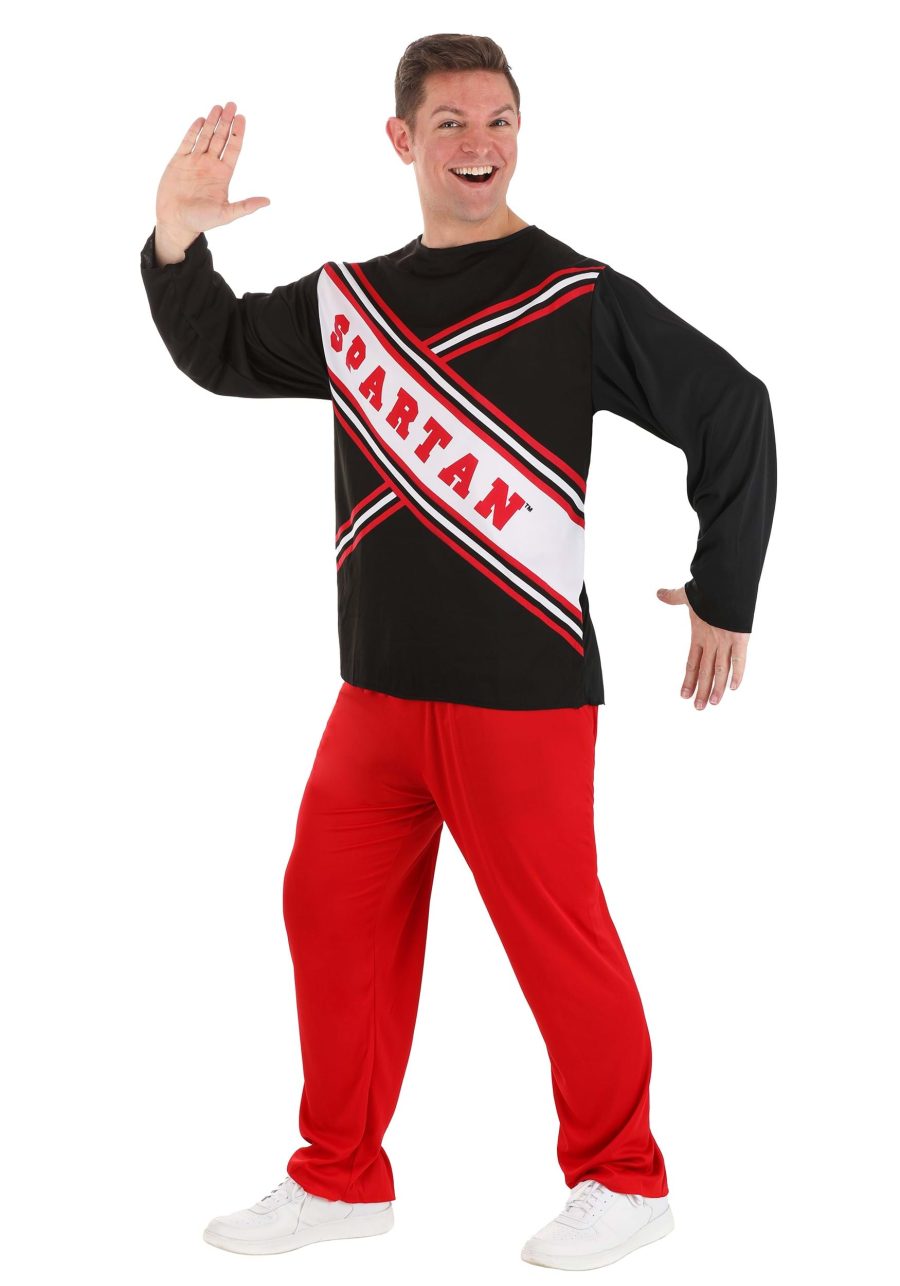 Men's Saturday Night Live Spartan Male Cheerleader Costume