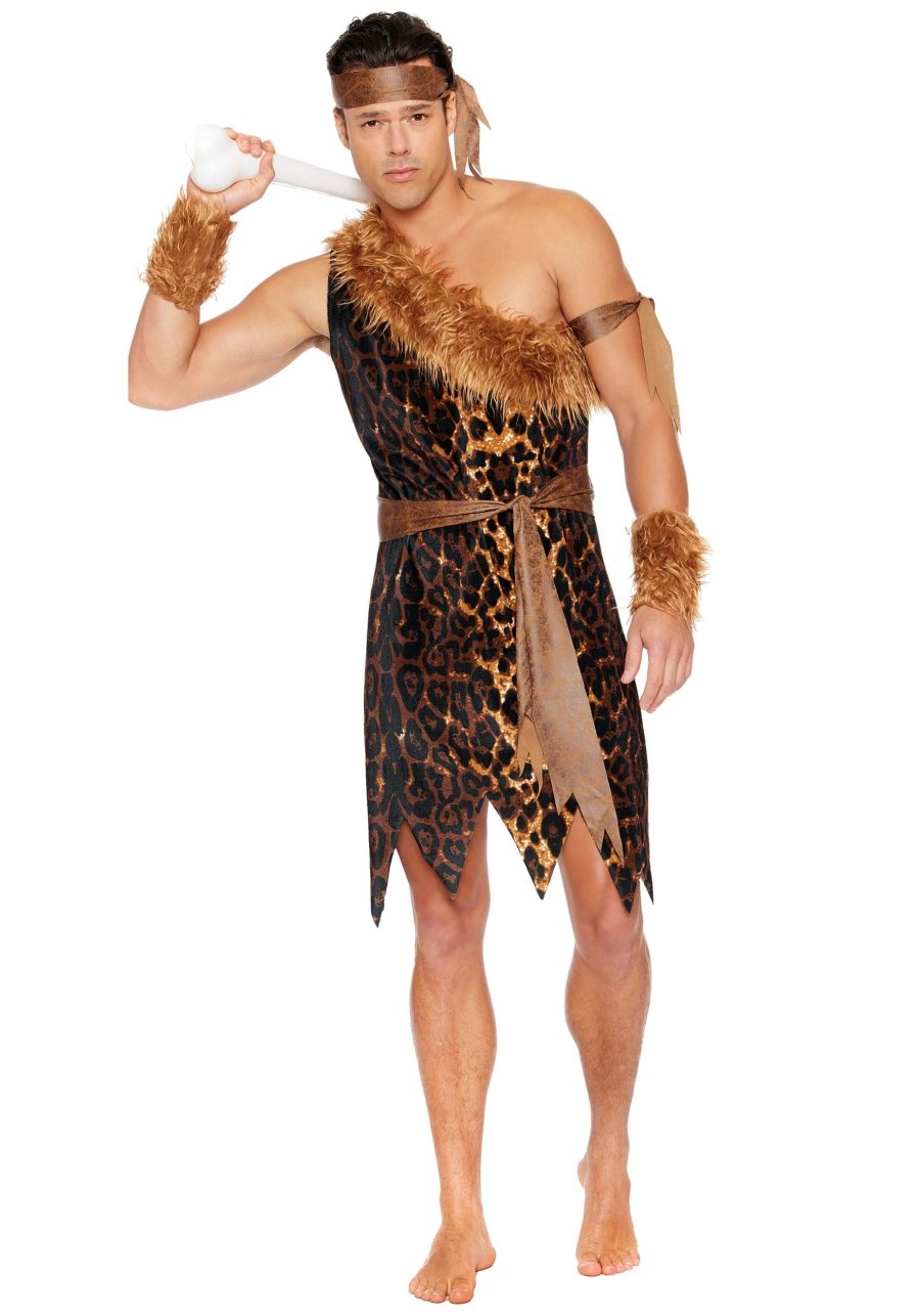 Men's Sexy Muscle Caveman Costume