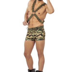 Men's Sexy Soldier Costume