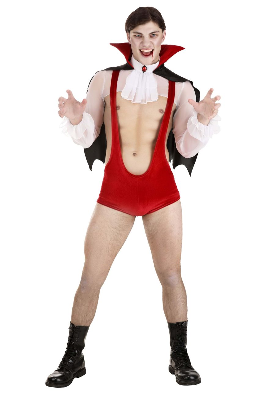 Men's Sexy Vampire Singlet Costume