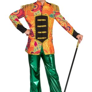 Men's Sgt. Pepper Album Inspired Orange Costume Jacket