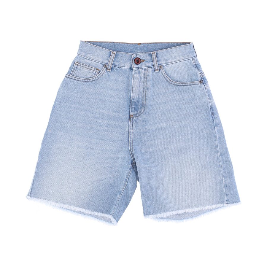 Men's Short Jeans Coating Denim Shorts Blue Denim