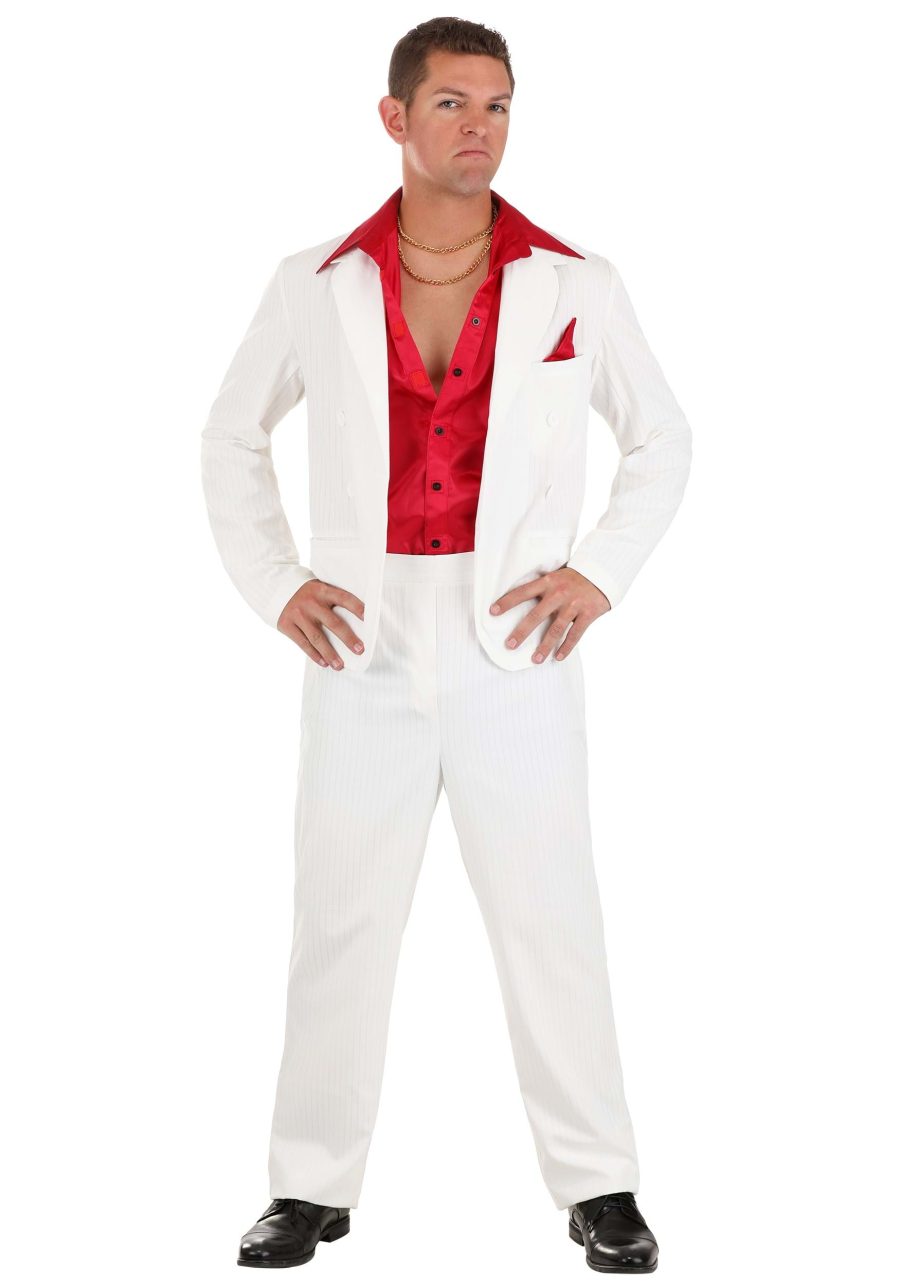 Men's Suave 80s Gangster Costume