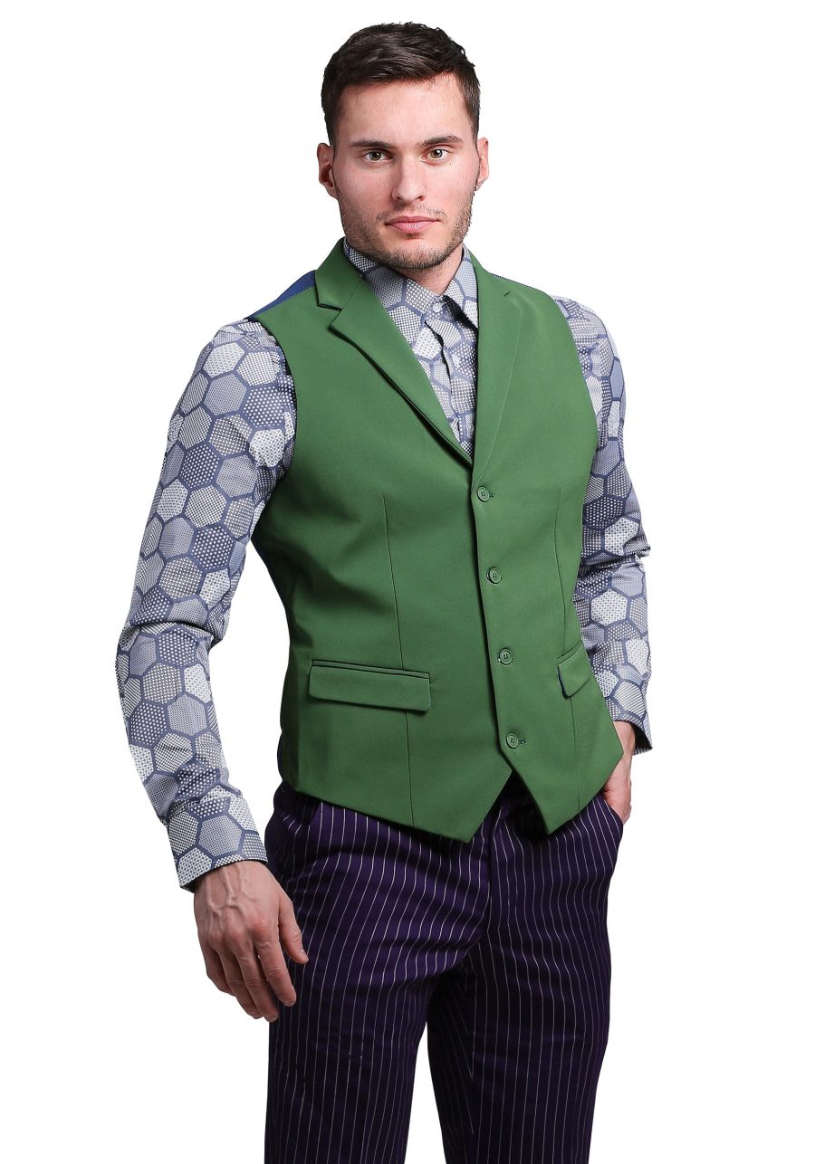 Men's THE JOKER Slim Fit Suit Vest (Authentic)