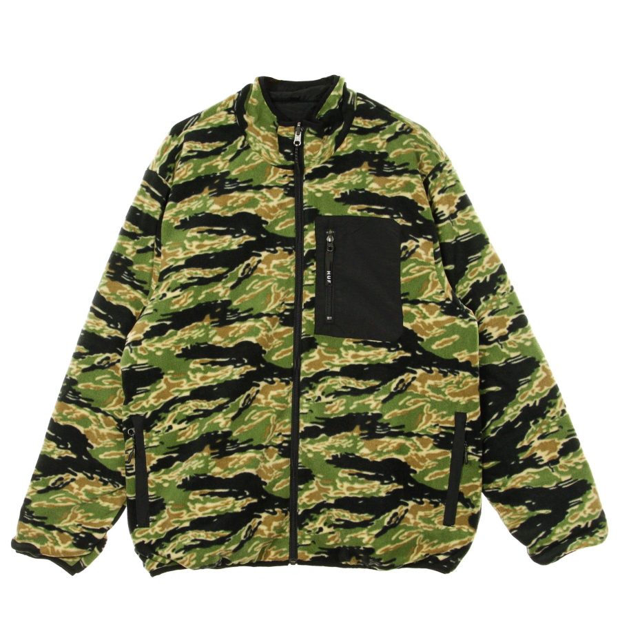 Milton Rev Polar Fleece Tiger Camo Men's Fleece Jacket