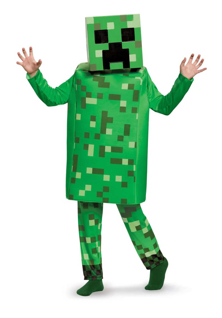 Minecraft Creeper Deluxe Kid's Costume