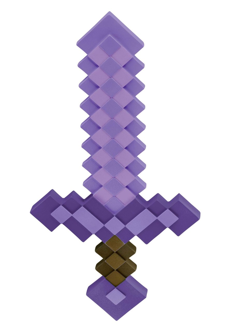 Minecraft Enchanted Purple Sword Toy