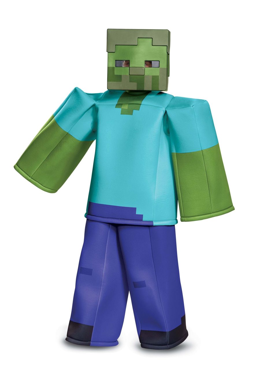 Minecraft Kid's Prestige Zombie Costume