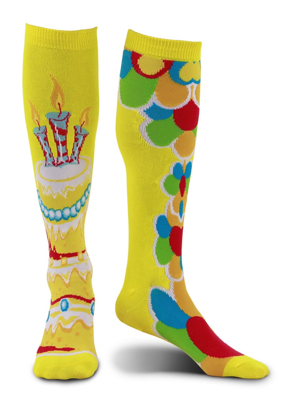 Mismatched Celebration Knee-High Socks