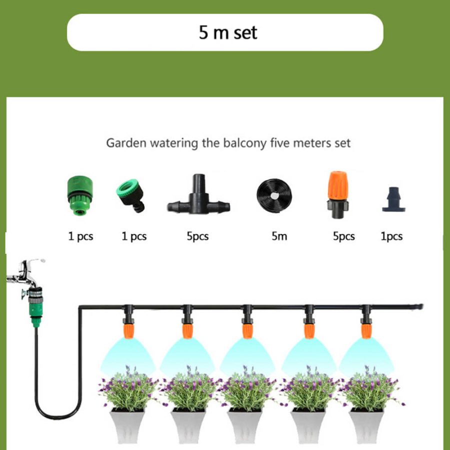 Mist Cooling Automatic Irrigation System