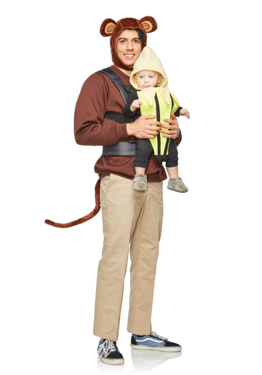 Monkey and Banana Baby Carrier Costume