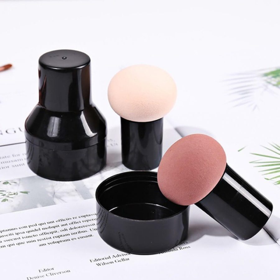 Mushroom Makeup Sponge With Handle