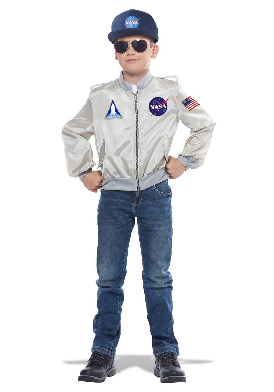 NASA Flight Jacket Costume for Kids