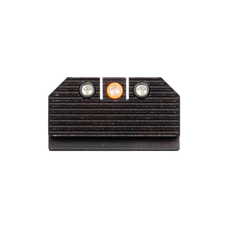 NIGHT FISION GLK001290313OGZG Optics-Ready Stealth Series for Glock 17/19/34 Orange Front Ring/Black Rear Rings