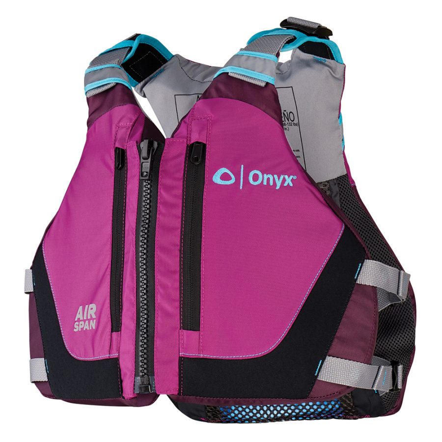 ONYX 123000-600-020-23 AIRSPAN BREEZE LIFE JACKET - XS/SM - PURPLE