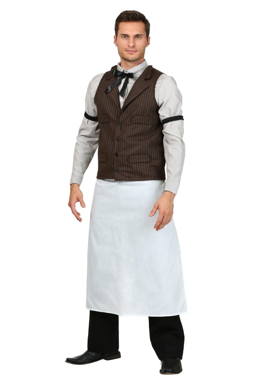 Old West Bartender Costume for Men